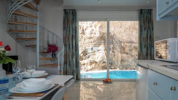 Luxury Villa, Private Pool, Sea View | Living area