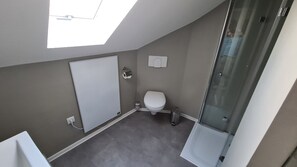Shower, hair dryer, towels, soap - Fewo 3 Deidesheim (Deidesheim)