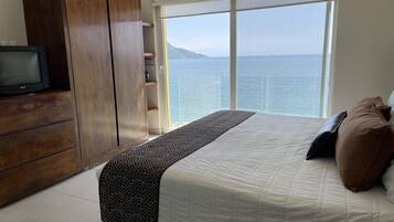 Apartemen Deluks | 2 kamar tidur, brankas, dan Wi-Fi gratis