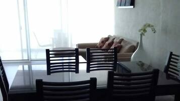 Departamento Deluxe | Área de sala de estar