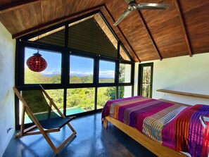 5 bedrooms, WiFi, bed sheets - Jungle Hub, private villa with pool and ocean view (Montezuma)
