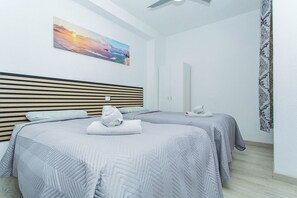 2 bedrooms, iron/ironing board, free WiFi, bed sheets