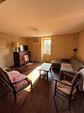 Téléviseur, foyer, jeux vidéo, table de ping-pong