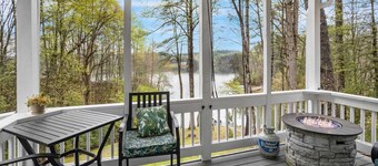 Gorgeous 4BR Lakefront Retreat w/ Private Dock, Fireplace & Gourmet Kitchen