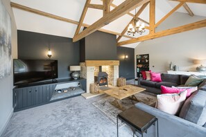 Smart TV, fireplace - Kingfisher - Holiday At Home (Near Richmond)