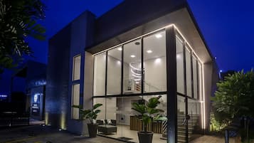 Fachada da propriedade
