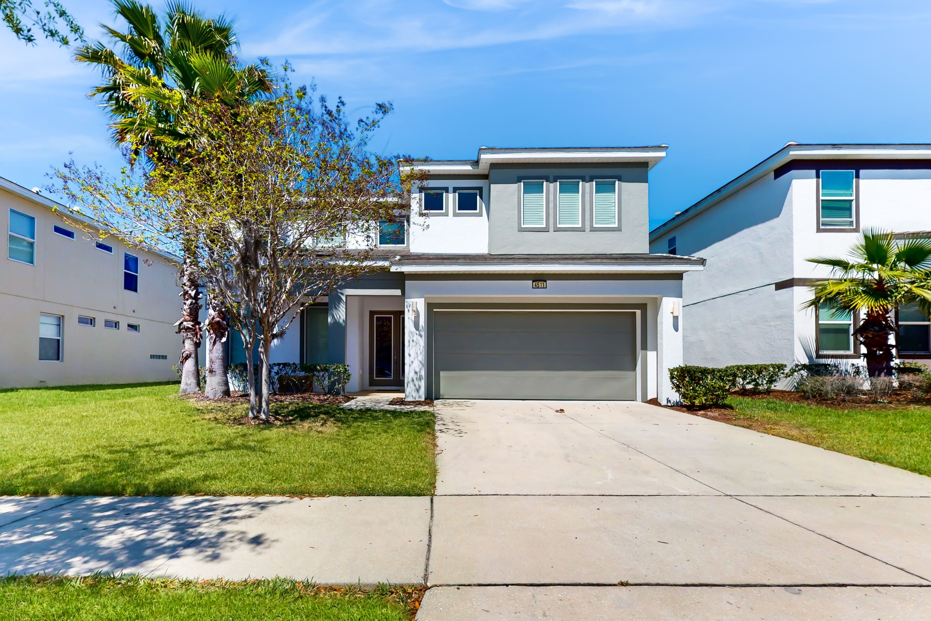 Beautiful five bedroom home with enclosed pool, game tables, & children's items