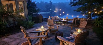 Spectacular Lake Front Cabin close to CT shoreline