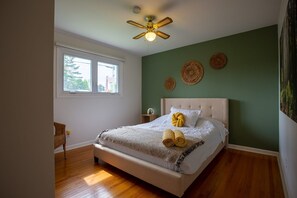 4 makuuhuonetta, Wi-Fi, vuodevaatteet