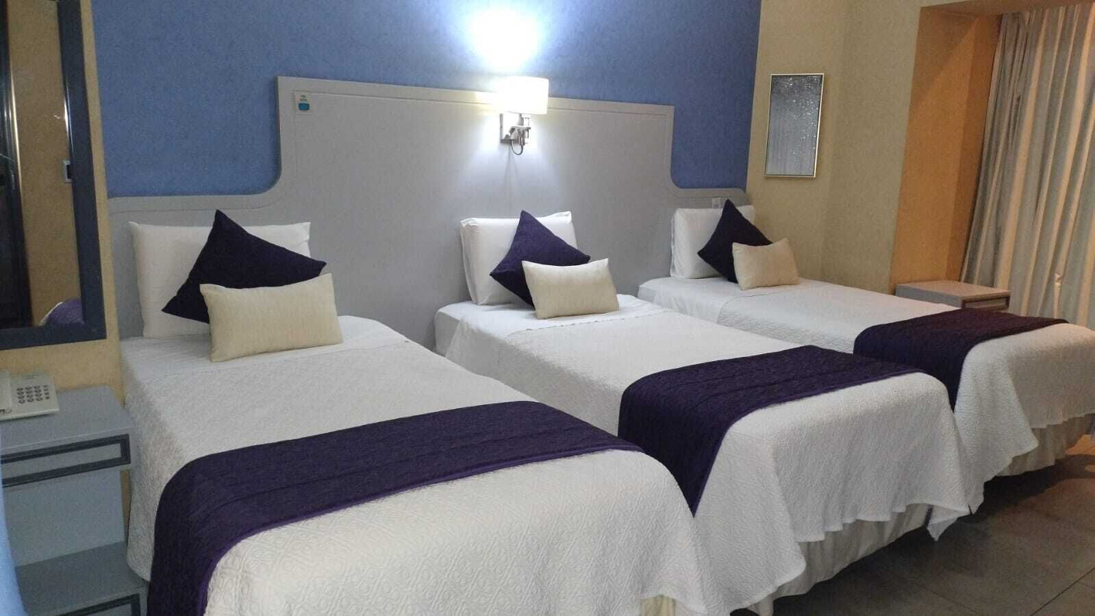 Standard Triple Room, 3 Twin Beds | In-room safe, soundproofing, free WiFi, bed sheets