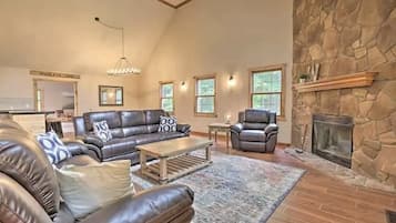 Smart TV, video games, foosball, books