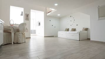 1 Schlafzimmer, Reisekinderbett, kostenloses WLAN, BettwÀsche