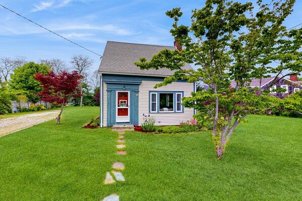 Exterior - Dog-friendly retreat with patio, firepit, & tranquil river views - near beaches (West Harwich)