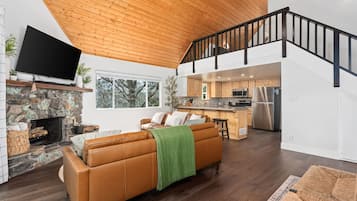 Smart TV, fireplace, offices