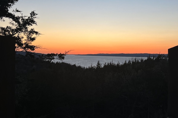 Vue depuis l’hébergement