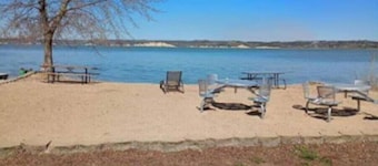 Spacious Lakeview Cabin Minutes from Private Beach