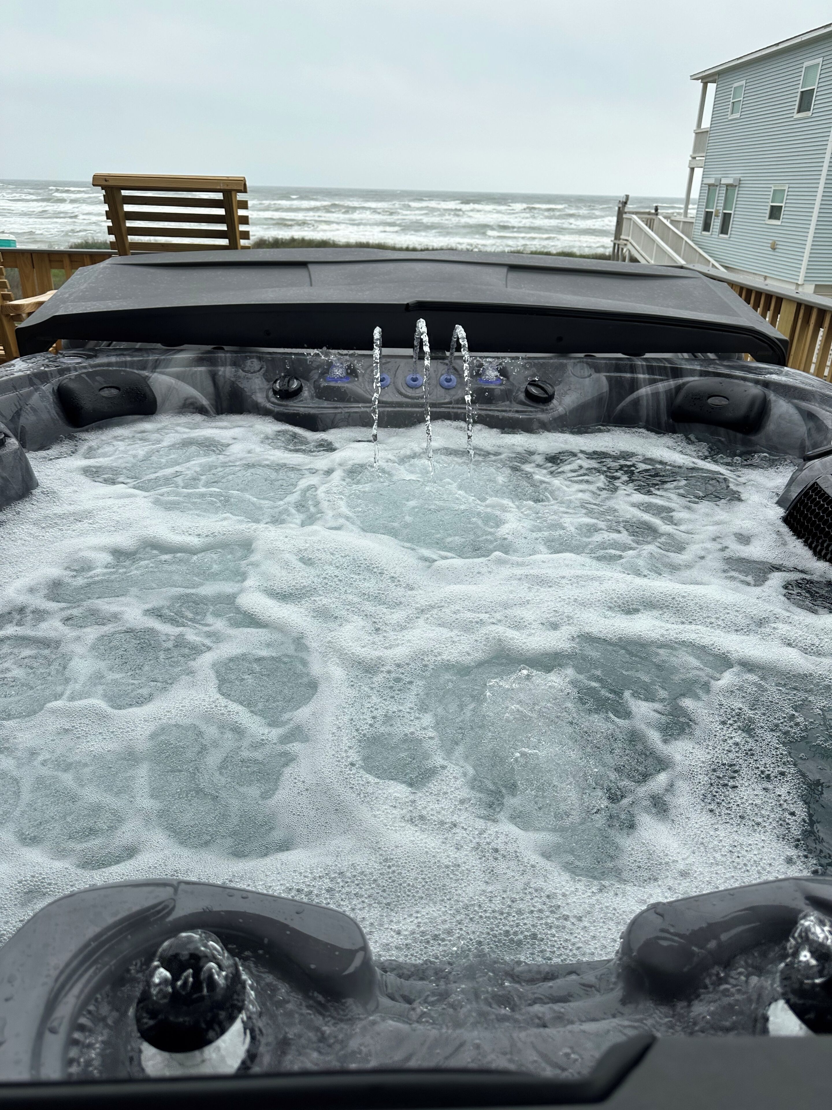 Bain à remous extérieur