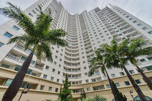 Façana frontal de l'allotjament