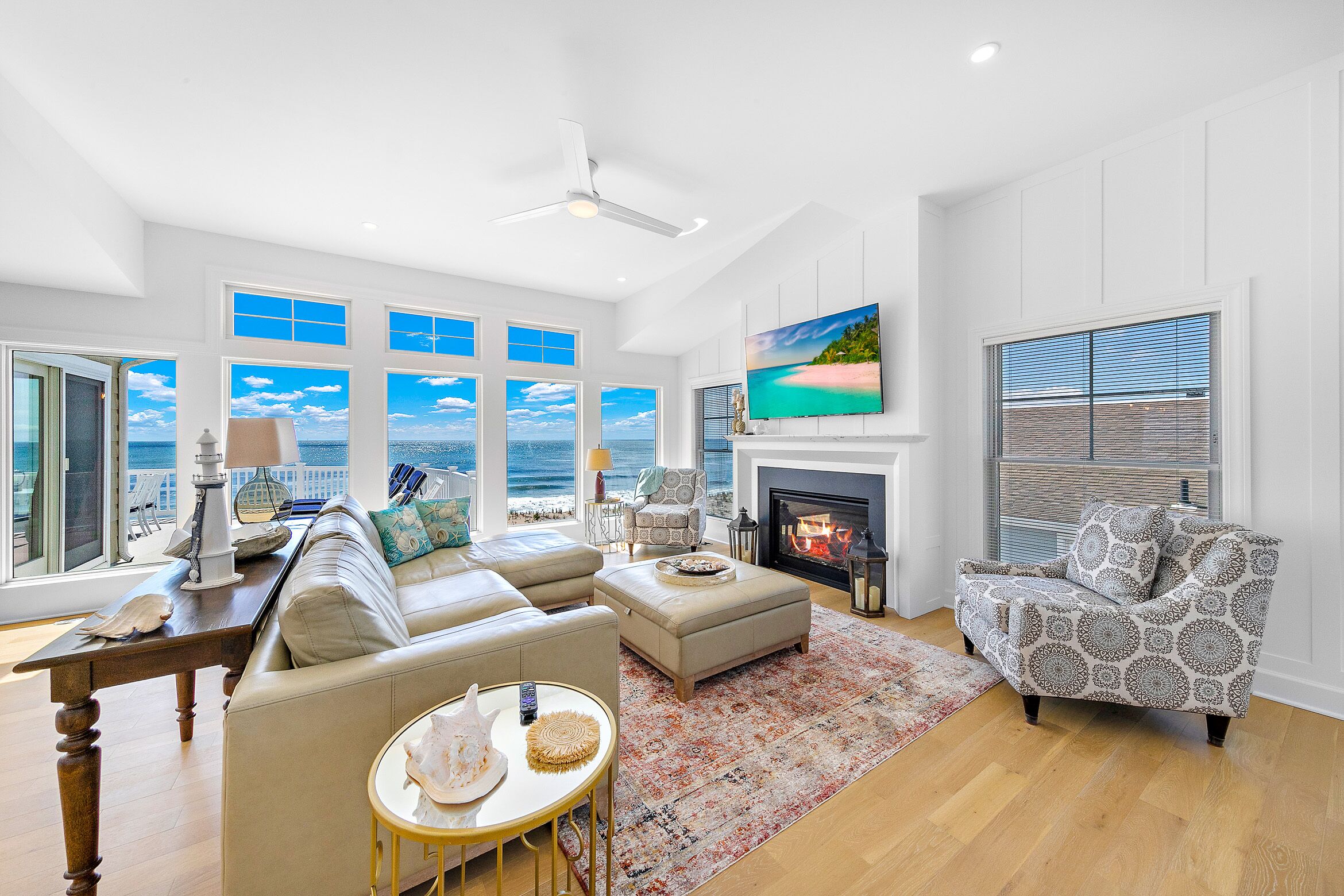 “Sea Forever” Holgate Oceanfront- pet friendly, elevator, 5 Br