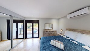 5 slaapkamers, een bureau, wifi, beddengoed