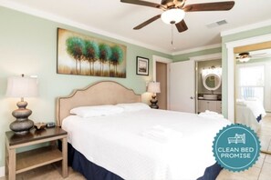 2 chambres, fer et planche Ă repasser, Wi-Fi gratuit, draps fournis
