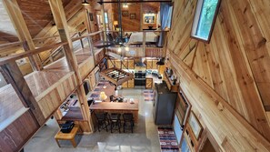 Interior - The Indian Lodge in Sunset Valley on the White River (Mountain View)