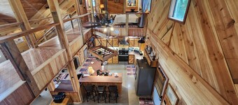 The Indian Lodge in Sunset Valley on the White River