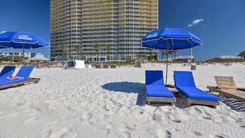 Aan het strand
