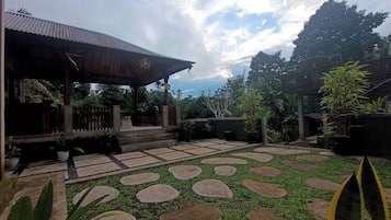 Façana frontal de l'allotjament