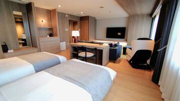 1 dormitorio, escritorio, tabla de planchar con plancha y wifi gratis