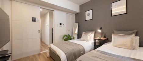 1 chambre, bureau, accĂšs au Wi-Fi (inclus), literie fournie