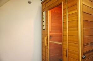 Sauna - Haus Sanddorn - Geräumige Ferienwohnung Absoluter Strandnähe - Haus Sanddorn Fewo 07 (Mönchgut)