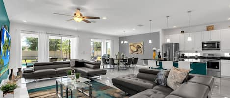 Villa, accessible aux personnes à mobilité réduite