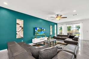 Villa, accessible aux personnes à mobilité réduite