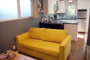 Smart-tv och en stereo