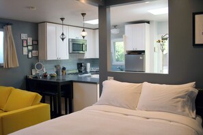 1 sovrum, strykjärn/strykbräda, gratis wi-fi och sängkläder