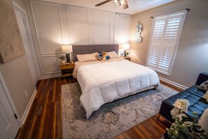 3 bedrooms, iron/ironing board, WiFi, bed sheets