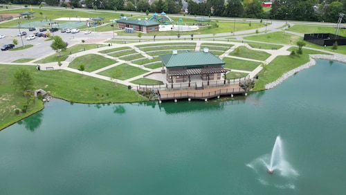 "Parkside Haven with Hot Tub Near Bourbon Trail & Louisville"