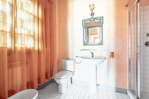 Shower, hair dryer, bidet