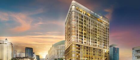 Fachada del alojamiento