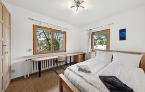 2 makuuhuonetta, ilmainen Wi-Fi, vuodevaatteet