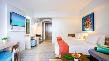 Deluxe Twin kamer | Verduisterende gordijnen, gratis wifi