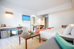 Deluxe Twin with Pool View | Blackout curtains, free WiFi - Wild Orchid Villa Krabi (Krabi)