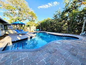 Pool - Private Pool! Walk to Siesta Key Beach & Village! (Siesta Key)