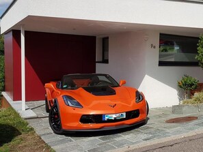 Property grounds - Holiday Home 'Ferienhaus Mit Panoramablick' with Mountain View, Wi-Fi and Air Conditioning (Bühlertal)