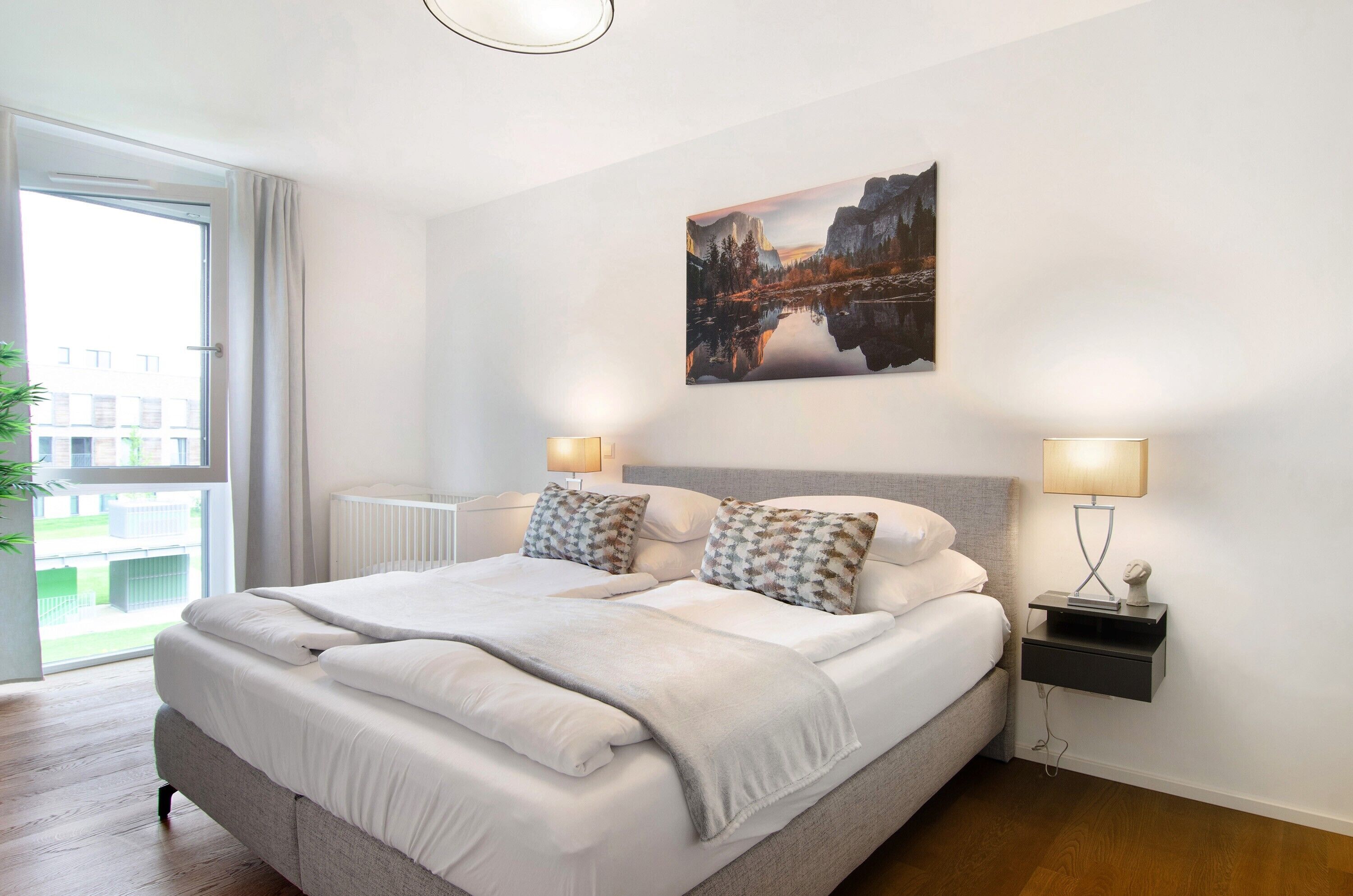 3 多间卧室、熨斗/熨衣板、免费 WiFi、床单