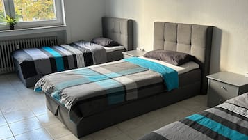 3 quartos, ferros/tábuas de passar roupa, Wi-Fi de cortesia