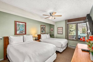 1 bedroom, iron/ironing board, free WiFi, bed sheets - Snowmass Condo with Pool! Great view, Balcony, Trailside, Hot Tub, Covered Parking & Prime Location! (Snowmass Village)