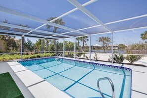 Pool - Endless Summer: Sanibel Pool Home with Lake & Beach Access! (Sanibel)
