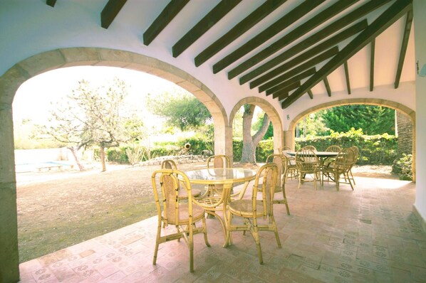 Outdoor dining - Rosal - Javea, Costa Blanca (Javea)